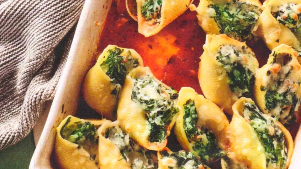 Gefüllte Muschelnudeln