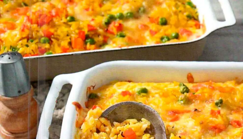 Indischer Reis-Gemüse-Auflauf