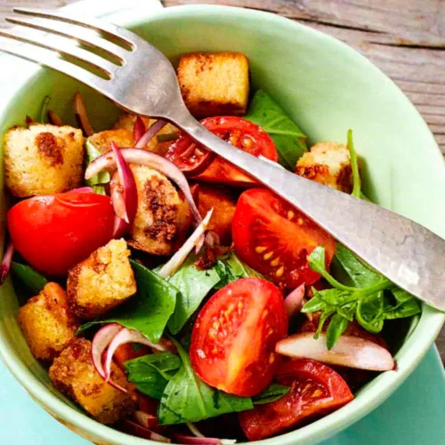 Tomaten-Brot-Salat