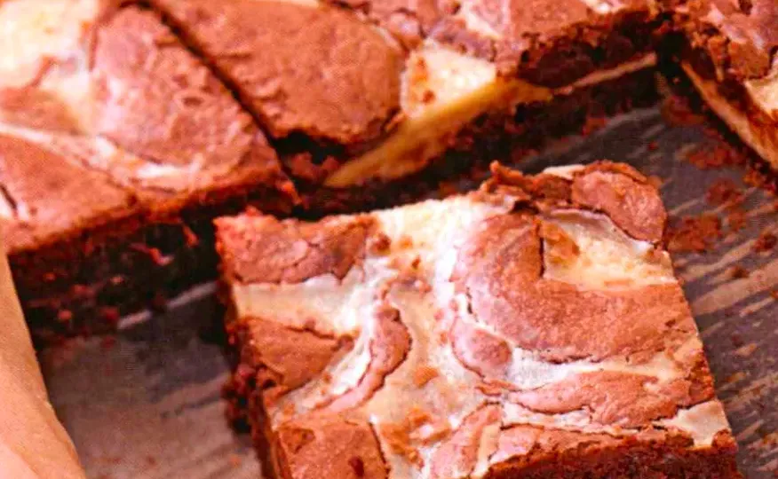 Käsekuchen-Brownies