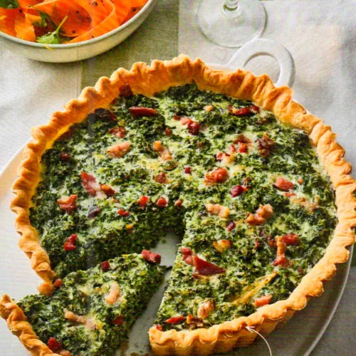 Grünkohltarte
