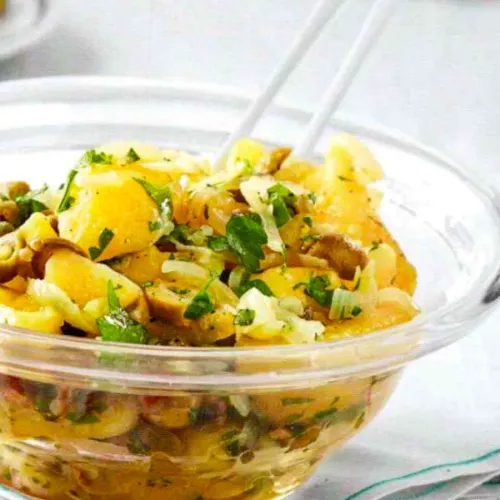 Kartoffelsalat mit Oliven