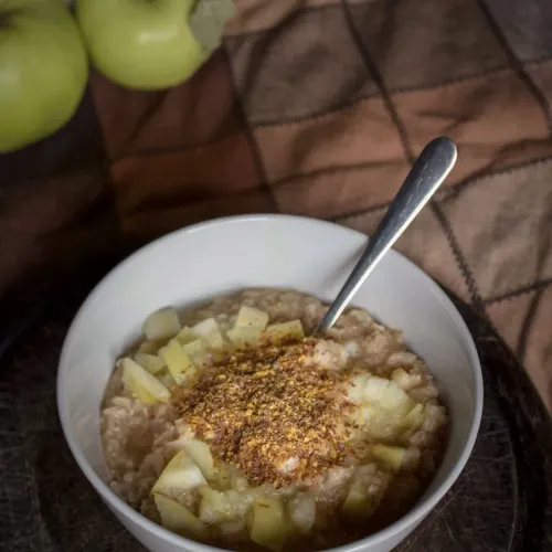 Overnight-Oats mit Apfelmus