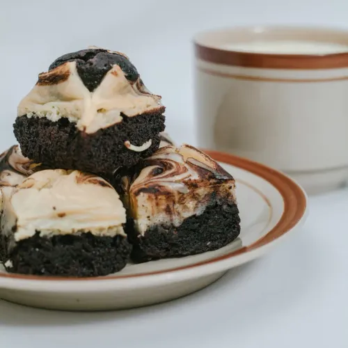 Käsekuchen-Brownies