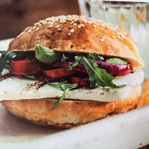 Halloumi-Burger 