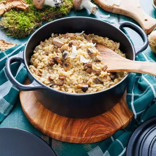 Pilzrisotto