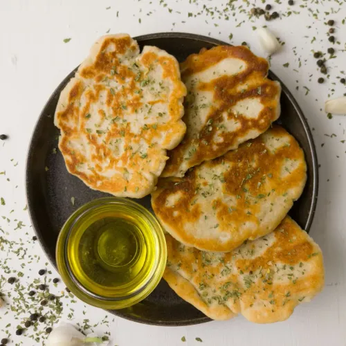 Bärlauch-Pfannkuchen