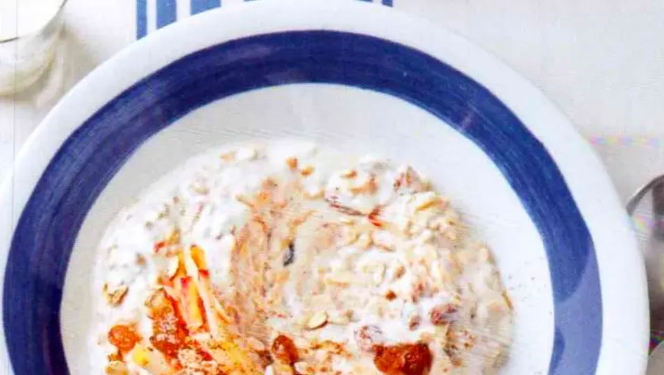 Overnight-Oats mit Apfelmus