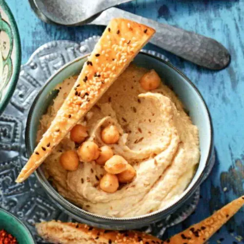 Hummus auf türkische Art