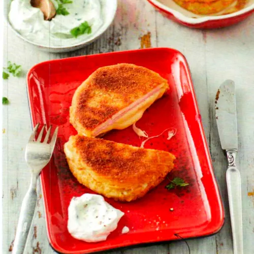 Kohlrabi-Cordon-bleu